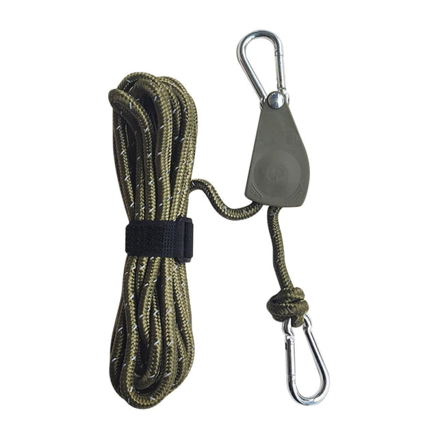 Feltree Portable Adjustables Fix Camping Rope Windproof Rope Tensioner