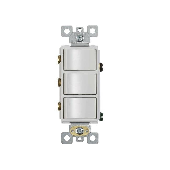 Broan-Nutone 267498 3 Function Rocker Switch Wall Control, White