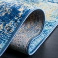 thumbnail image 5 of SAFAVIEH Jasper Oralee Abstract Overdyed Area Rug, Navy/Ivory, 5'3" x 7'6", 5 of 8