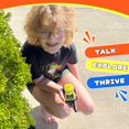 thumbnail image 2 of Walkie Talkies Wishouse M8 para niños y adultos de largo alcance, paquete de 4, 2 of 8