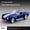 boxed blue, variant on 1:24 1965 Shelby Cobra Convertible Roadster Model Simulation Sound Light Pulling Tire Shock Absorbing Boys Birthday Gift