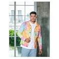 thumbnail image 4 of Colortone Tie-Dye Denim Jacket Unisex Men Women Adult S to 2XL Handmade, 4 of 5