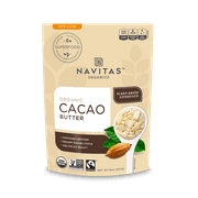 Navitas organics cacao butter, 8.0 oz, 17 servings