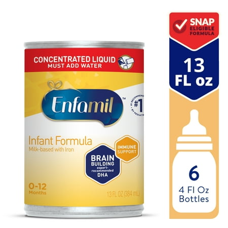 UPC 300871367418 product image for Enfamil Concentrated Liquid Infant Formula  Milk-based Baby Formula with Iron  O | upcitemdb.com