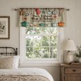 thumbnail image 2 of SPXUBZ Cartoon Kitchen Window Valance Cute Kitchen Curtain Valance Rod Pocket Home Decor, 2 of 5