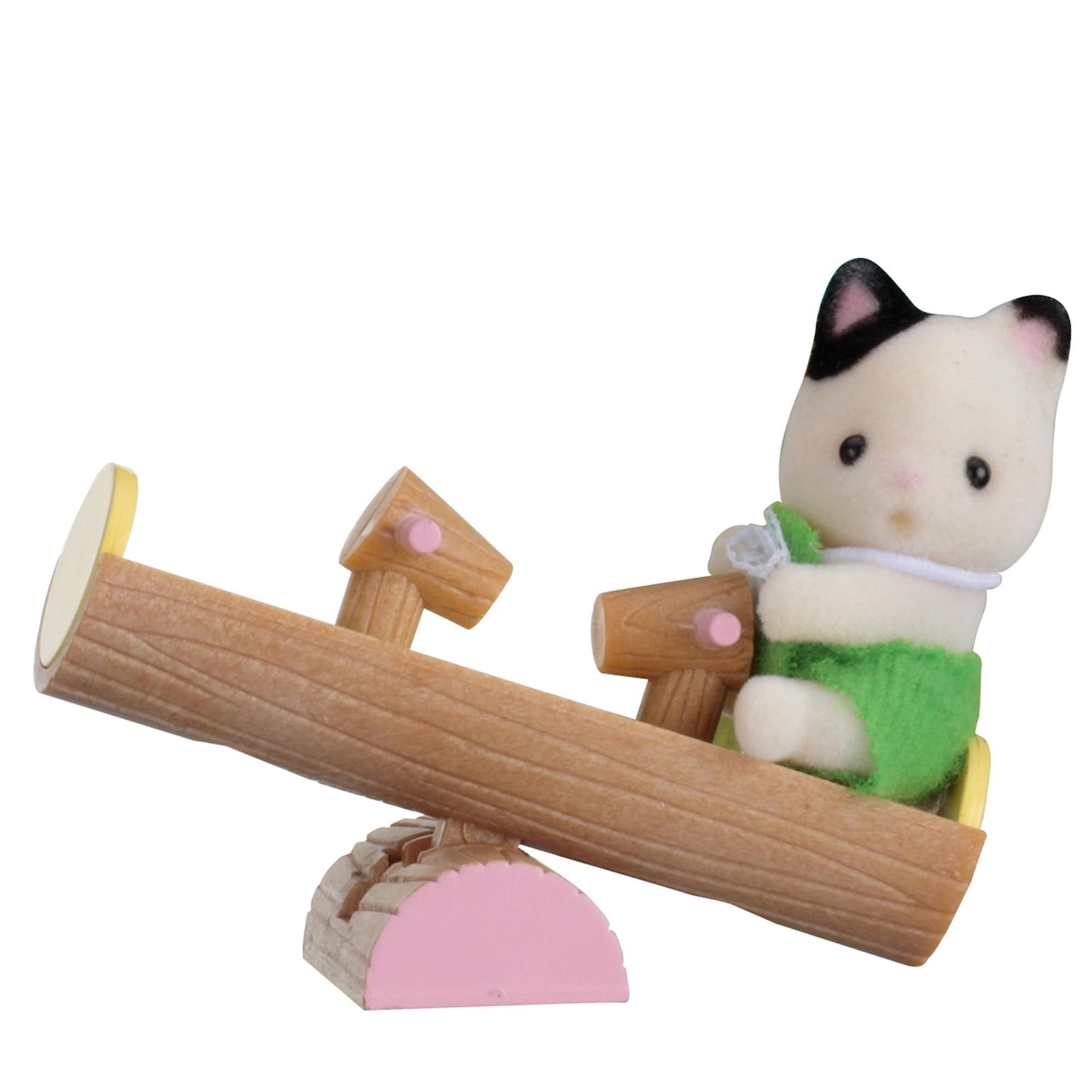 Calico Critters Friends Mini Travel Case Cat And Boat Free Shipping 