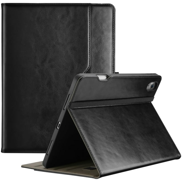 Funda para tableta ProCase iPad Air 11" 2024/2025 de piel sintética negra