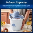 thumbnail image 2 of Elite Gourmet EIML100 4 QT. Electric Ice Cream Maker, 2 of 6