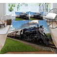 thumbnail image 7 of Home Textile 3D Green Train Print Bedding Set Duvet Cover With Pillowcases, 7 of 7