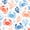 Color 4, variant on Peel and Stick Wallpaper Hand Drawn Sea Shells Fossils Starfish Corals Seaweeds Waves Abstract 24in x 118in Contact Paper Removable Self Adhesive Wall Mural Wall Decor for Bedroom Kitchen Cabinets