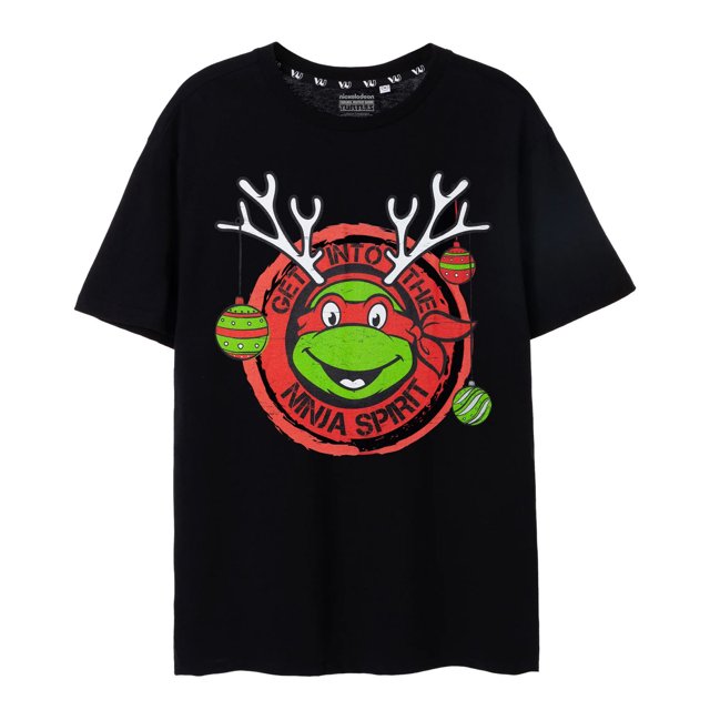 Teenage Mutant Ninja Turtles Mens Get Into The Ninja Spirit Short-Sleeved T-Shirt