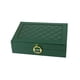 thumbnail image 4 of Joyero de viaje perfecl organizador de joyas verde 23 cm x 17 cm x 6,5 cm, 4 of 8