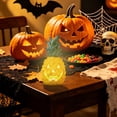 thumbnail image 4 of Halloween Pineapple Decor Halloween Pineapple Pumpkin Light Decoration Resin Night Light For Home Interior Courtyard Party Festive Atmosphere Halloween Party Decorations Yellow Light, 4 of 7