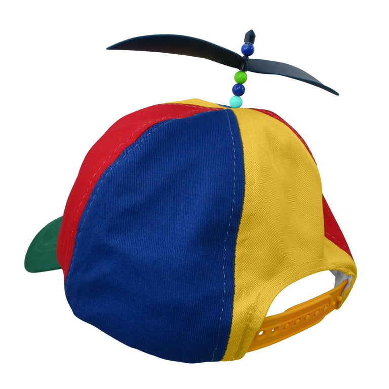 Nicky Bigs Novelties Multi-Color Propeller Ball Cap, Multi, One Size