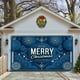 thumbnail image 3 of 5 X 6,7 Pies. Banderín Navideño Para Puerta De Garaje Exterior. Noche Santa. Rojo Y Azul. Noche De La Natividad. Gran Decoración Navideña. Funda De Poliéster Para Puerta Navideña. Muñeco De Nieve. R, 3 of 3