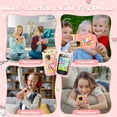 thumbnail image 5 of JoyStone Kids Dinosaur Smart Phone, 2.8" Touchscreen Toddler Learning Play Toy Phone with Dual Camera, Game, Music Player, Learning Toy Christmas Birthday Gifts for 3-9 Year Old , Pink, 5 of 11