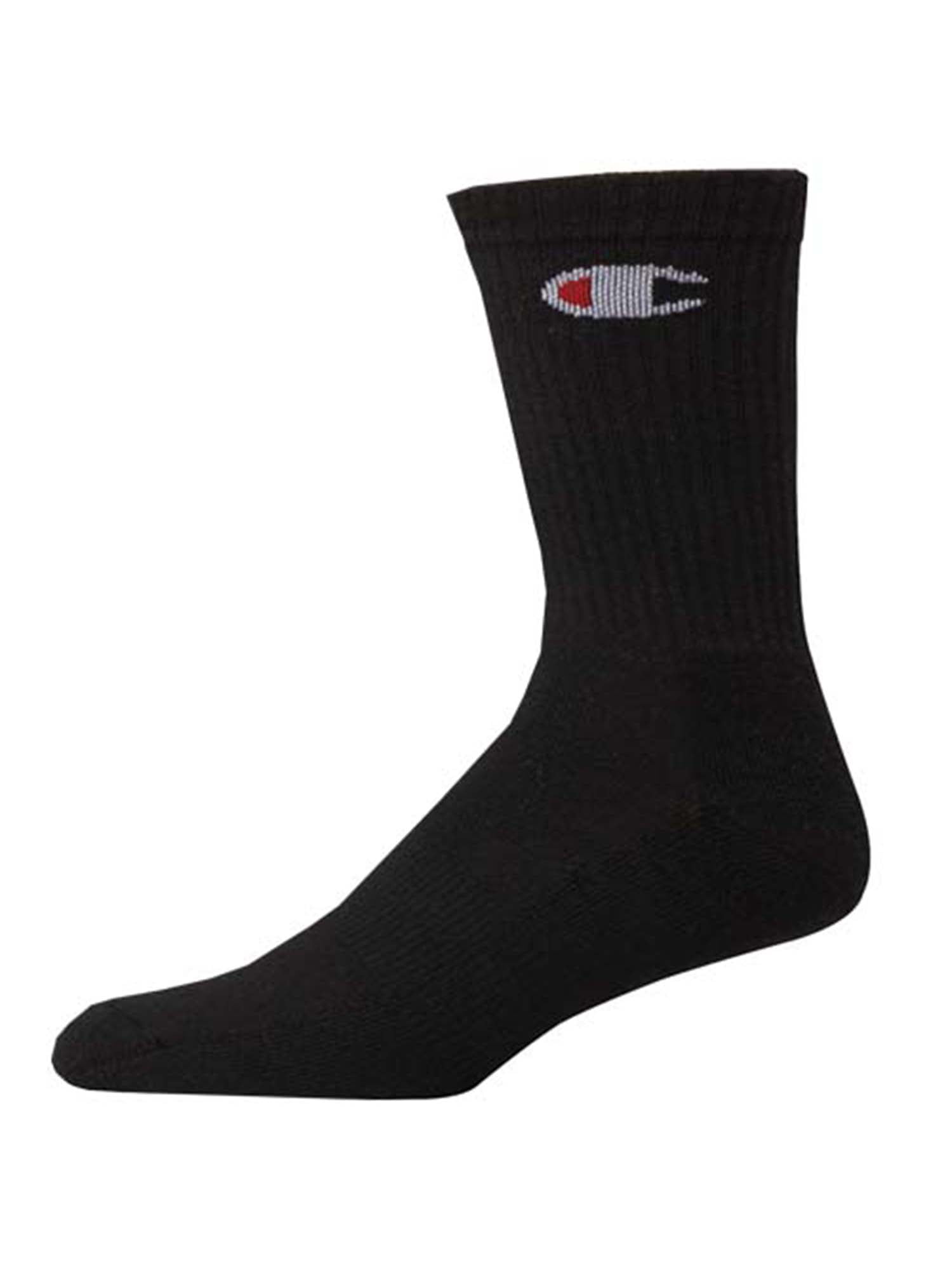 Champion Men's Crew Socks Gift Box, 6 Pack