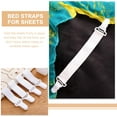 thumbnail image 4 of OULII 20Pcs Adjustable Bed Accessories Plastic Keep Tidy for Homeowners, 4 of 7