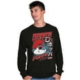 thumbnail image 3 of The Smurfs Cool Kanji Big Poppa Men Big & Tall Long Sleeve Tee Brisco Brands 2X, 3 of 5