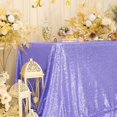 thumbnail image 3 of GFDYREE Sequin Tablecloth, Wedding, Sweetheart, Christmas Tree, Rectangular, 50"x80", Lavender, 3 of 6