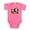 Raspberry, variant on CafePress - Snake Eyes Body Suit - Cute Infant Bodysuit Baby Romper - Size Newborn - 24 Months