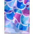 thumbnail image 7 of iEFiEL Kids Little&Big Girls Swimsuit Mermaid Scales Swimwear with Bottoms Bathing Suit, 7 of 7