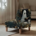 thumbnail image 5 of HELLHERO Ghost Anti Scratch Stain Protection Armless Accent Slipper Chair Cover Dustproof Armless Accent Chair Soft Cover for Armless Chair, 5 of 8