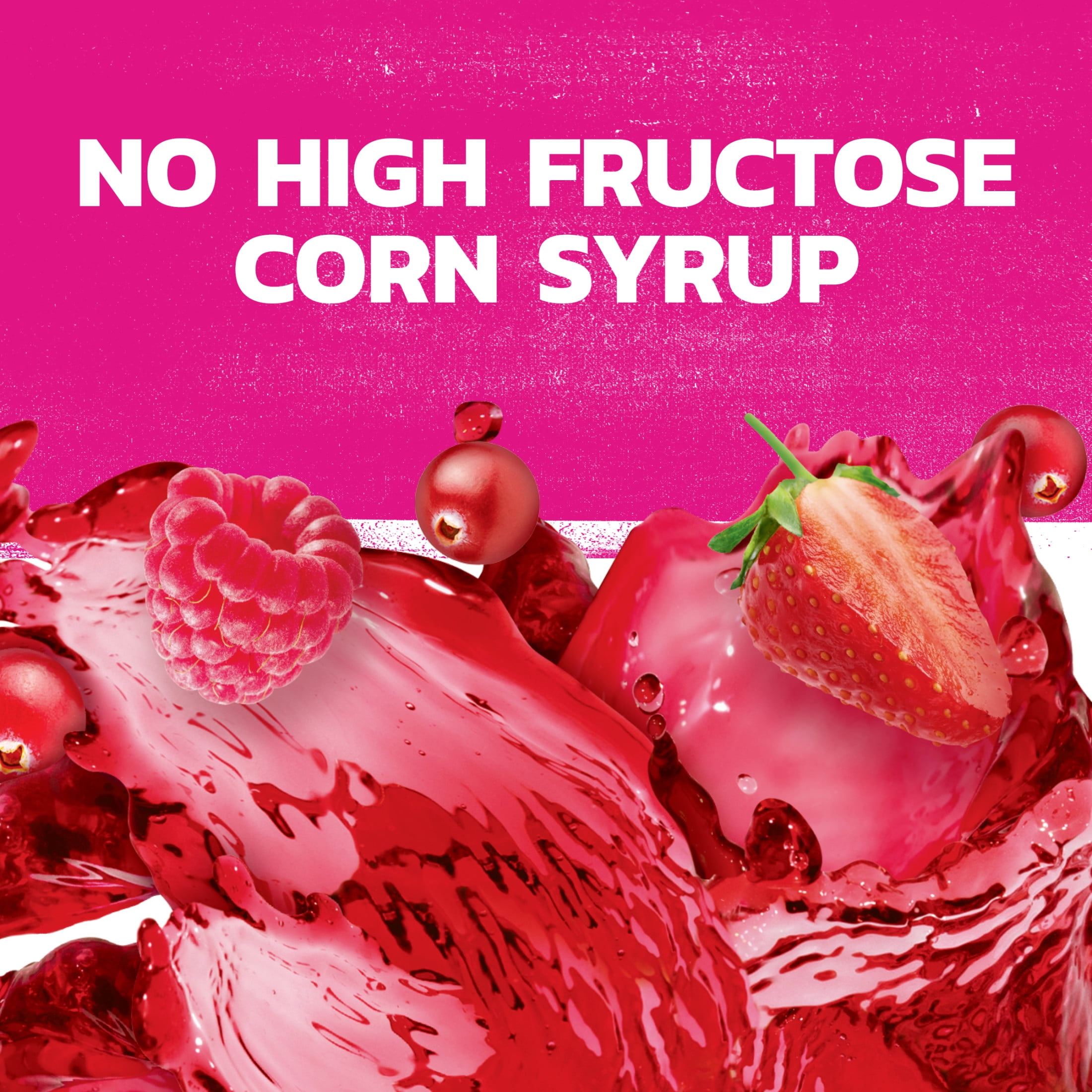 Ocean Spray® Berry Splash – Strawberry & Raspberry 50.7 fl oz Bottle