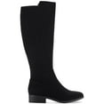 thumbnail image 2 of Style & Co. Womens Charmanee Faux Suede Riding Knee-High Boots, 2 of 5