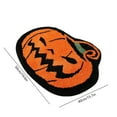 thumbnail image 4 of hengsof Halloween Bathroom Rugs, Farmhouse Halloween Rugs for Bathroom Decorations for The Home, Pumpkin Bath Mats, Holiday Cute Pumpkin Decor, 4 of 6