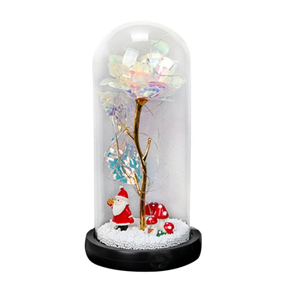 Christmas Snow Globe Lantern Swirling Glittering Cardinal with Music,USB Lined or Battery Operated Lighted Water Lantern for Thanksgiving Christmas Decoration Gifts