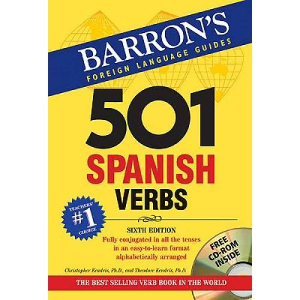 Barron's Foreign Language Guides 501 Spanish Verbs (Book & CDROM