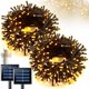 thumbnail image 1 of Guirnalda de luces solares JMEXSUSS, 20 m, 200 LED, impermeables, color blanco cálido, 1 of 8