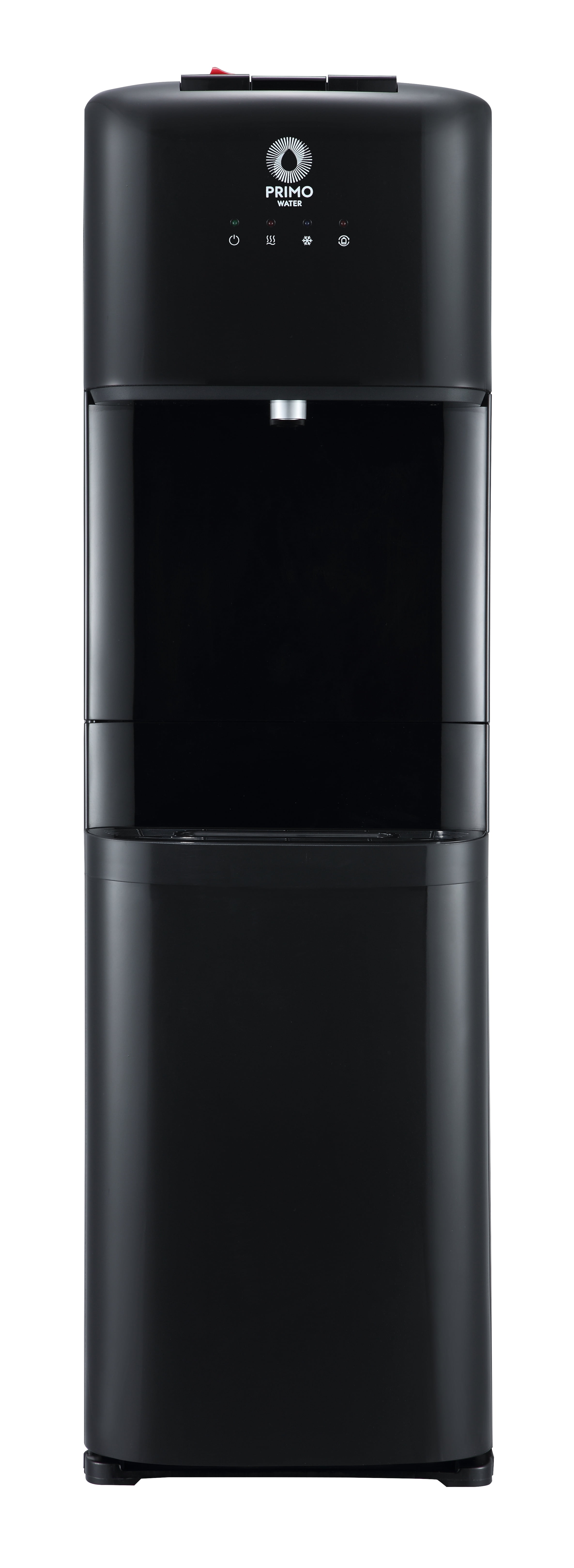 Primo Deluxe Bottom Load Black and Stainless Water Dispenser model