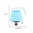 thumbnail image 2 of Boovnll Pitcher, Mini Folding Kettle Kettle Portable Small Outdoor Travel Kettle Retractable Kettle, Kitchen Gadgets, Pitcher with Lid, Water Pitcher, 2 of 4