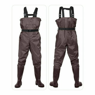 Fishing Hip Waders for Men with Boots Waterproof Breathable Hip