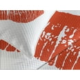 thumbnail image 4 of Ambesonne Kiss Quilted Bedspread Set 3 Pcs, Red Lips Kiss Mark Grunge, King Size, Vermilion White, 4 of 5