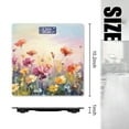 thumbnail image 2 of Bathroom Scale, Highly Accurate Digital Body Scale,Precisely Measures Weight up to 400 lbs-Beautiful Flowers In The Field, 2 of 4