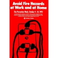 thumbnail image 2 of National Institutes of Health 11x14 Gold Ornate Wood Frame and Double Matted Museum Art Print Titled - Avoid Fire Hazards at Work and at Home (1992), 2 of 4