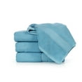 thumbnail image 3 of Ample Decor Sky Blue Bath Towels for Bathroom Set of 4 100% Cotton Popcorn Textured -Quick Dry, Highly Absorbent, OEKO-TEX Certified, Machine Washable - Mulaayam Collection - 30 X 54 Inch, 3 of 8