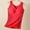 Red#1, variant on Antqov Thermal Tank Top Women, Solid Color Skinny with Built in Pads Seamless Base Layer Sleeveless Underwear Tops, Fall Winter Comfortable Soft Casual Thermal Vest