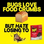 RAID® Double Control Large Roach Baits, 4 Count