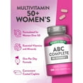 thumbnail image 5 of Senior ABC Complete Multivitamin For Women  Over 50 Plus | 100 Caplets | Non-GMO & Gluten Free | by Nature's Truth, 5 of 7