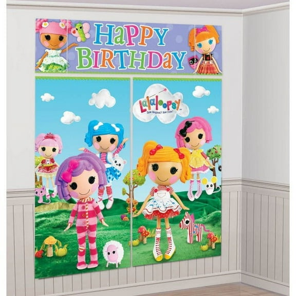 LaLaLoopsy Giant Scene Setter Wall Decorating Kit
