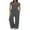 Dark Gray, variant on Women Casual Suit Short Sleeve Ruched Tops High Waisted Wide Leg Pants Tracksuit Sets XS-2XL