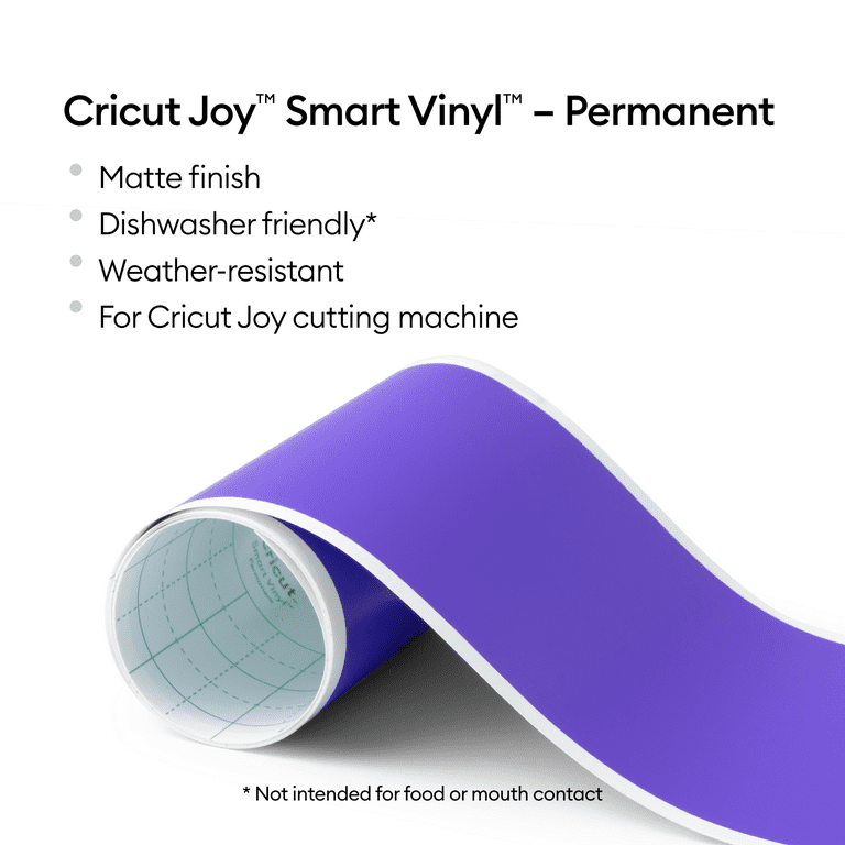 Cricut Joy 5.5 x 10' Matte Permanent Smart Vinyl Roll