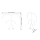thumbnail image 2 of Plush Toy Skeleton Movable Joint Doll Skeleton for Toy Doll Making, 2 of 4