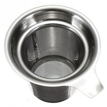 

20PCS Tea Strainers Tea Leaves Separator Funnel Round Edge Single-Wire Mesh Filter Stainless Steel