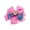 Baby Pink, variant on 4.5" Candy Shaker Hair Bows 3D Lollipop Liquid Glitter Clips