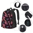 thumbnail image 2 of Balery Humming Bird And Tropical Mochila para hombre y mujer - Tela Oxford 600D resistente - Gran capacidad, resistente al agua, ideal para la escuela, viajes y senderismo, 2 of 6